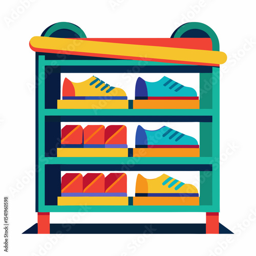 shelves with books