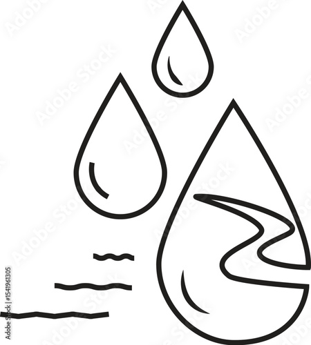 icon water, symbol, water sea, natural water