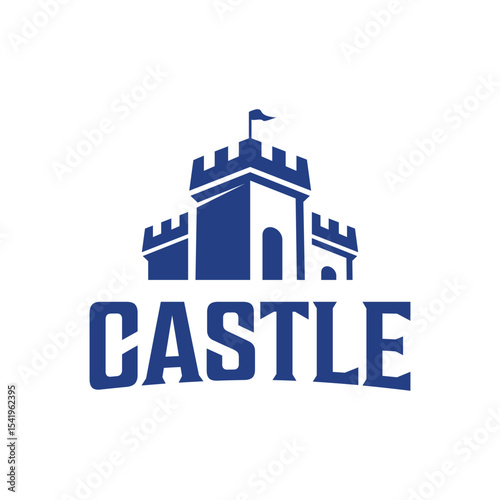 classic Castle logo design template