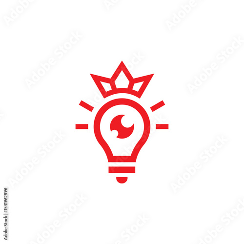 bulb smart with crown logo