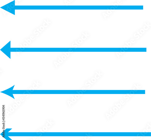 Dual semi circle arrow vector illustration, Semicircular curved, direction, app and logo design, blue arrow icon