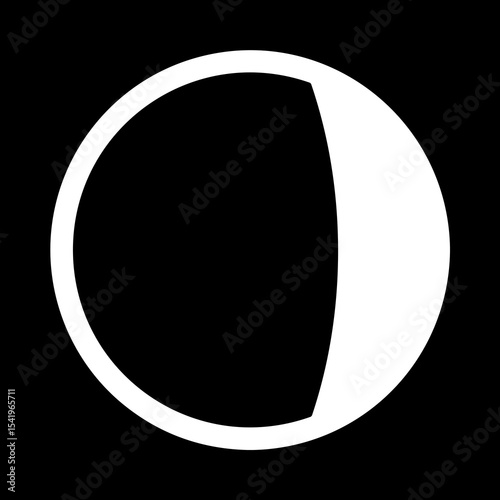 Waning Gibbous Moon Symbol