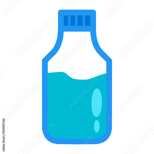 plastic bottle of water