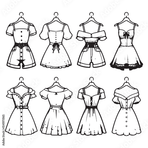 wedding dress set