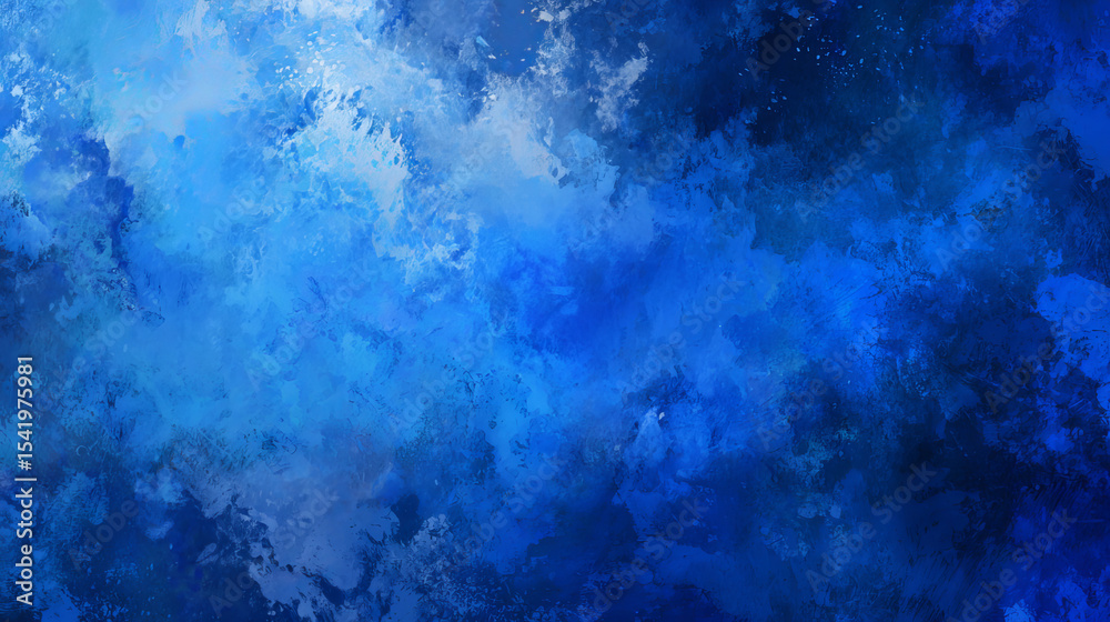 Fototapeta premium Blue abstract background. Creative illustration for poster, web, landing, page, cover