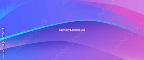 Purple abstract background with round objects overlapping each other to form a beautiful pattern. Vector template for digital lux business banner, contemporary formal invitation, luxury voucher