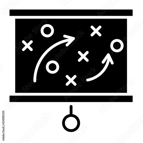 Circular Strategy  Icon Element For Design	