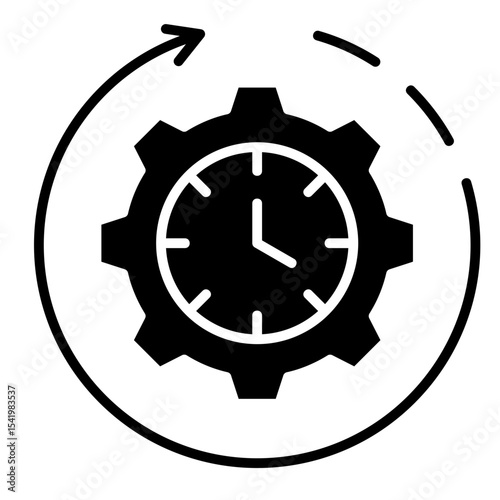 Life Cycle  Icon Element For Design	