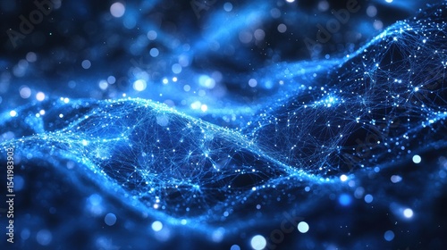 Machine learning visualization with electric pulses.