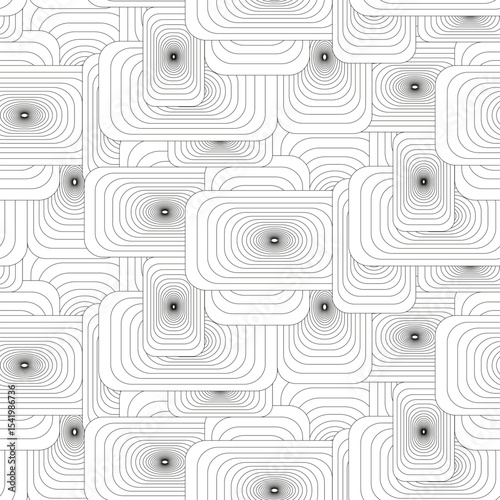 vector seamless pattern with spirals