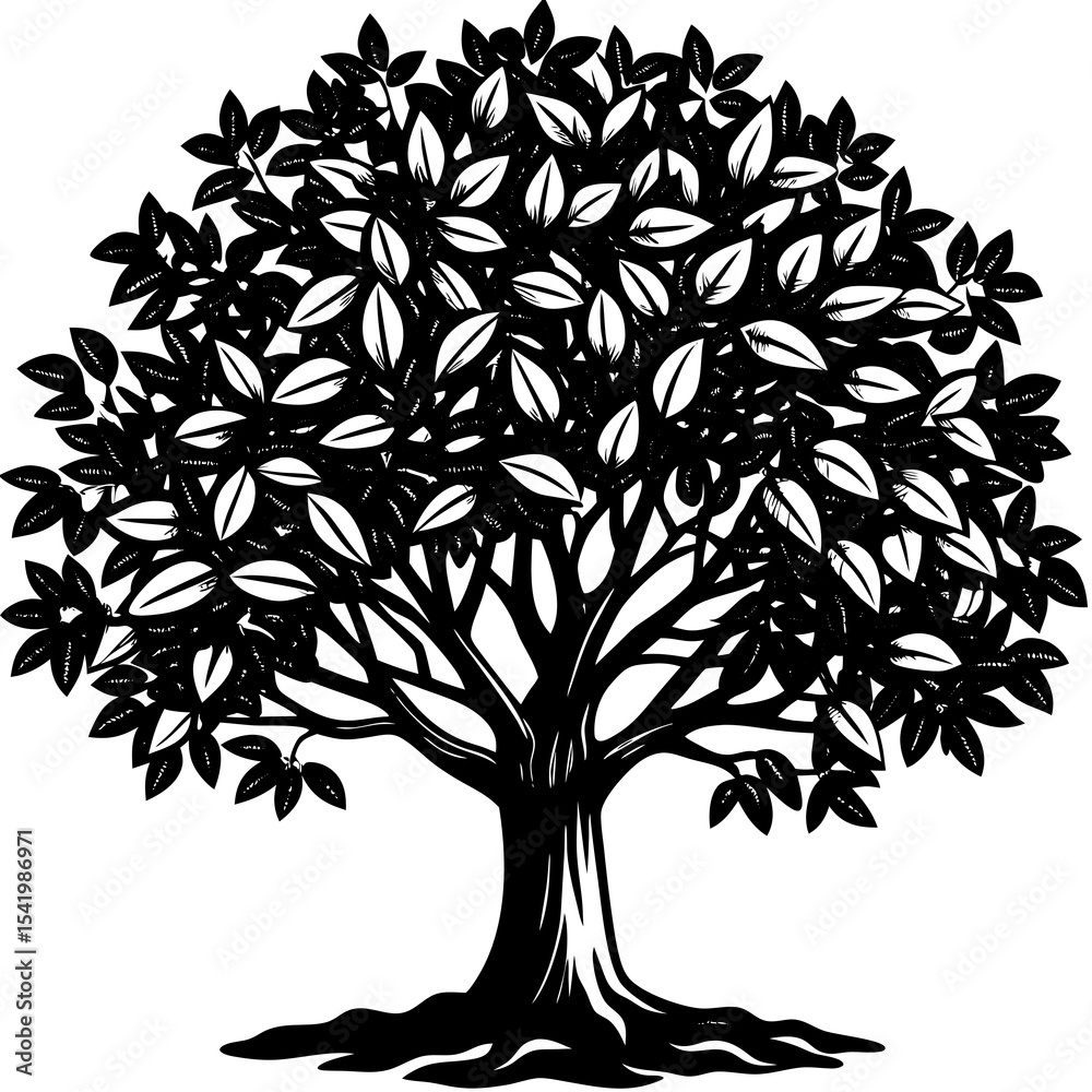 Obraz premium tree with leaves