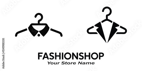Modern Tailor and Boutique Logo, On White Background