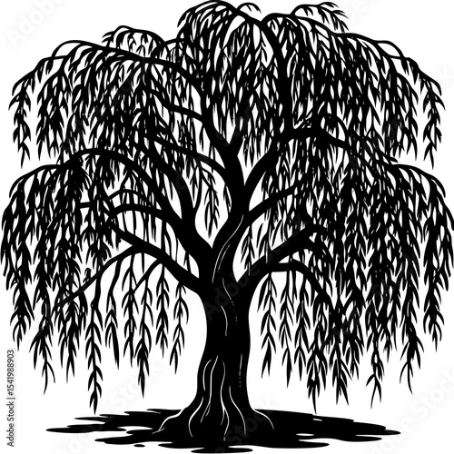 vector illustration of a tree