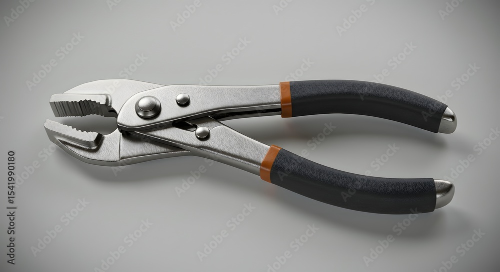Fototapeta premium Professional Slip Joint Pliers with Ergonomic Grips - 3D Render