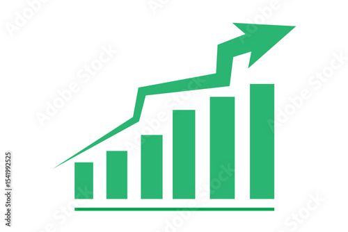 Chart of increased mortality. Icon for design. Easily editable
