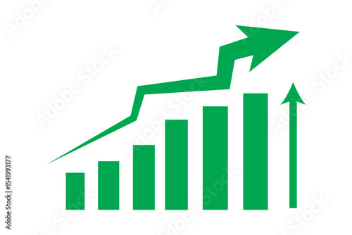 Chart of increased mortality. Icon for design. Easily editable
