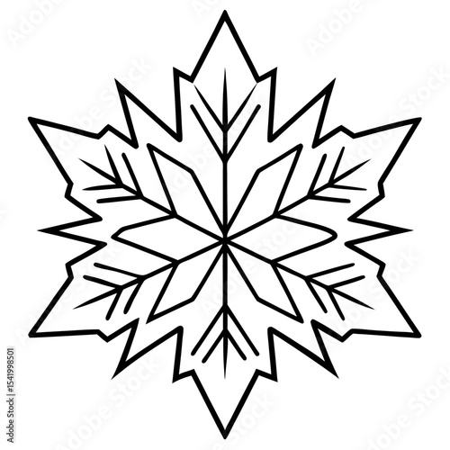 Frost Pattern icon vector