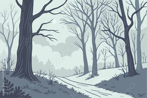 Whispers in the Winter Wood
