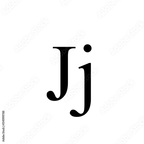 english alphabet letter J