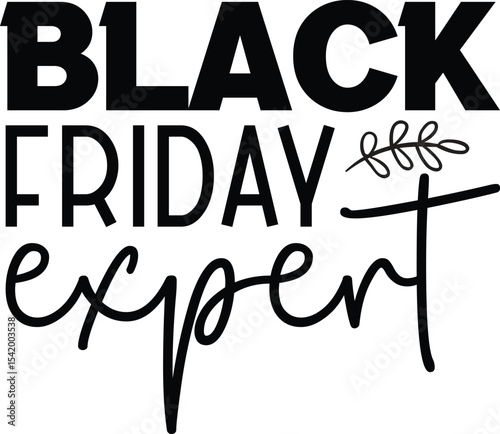 BLACK FRIDAY expert SVG