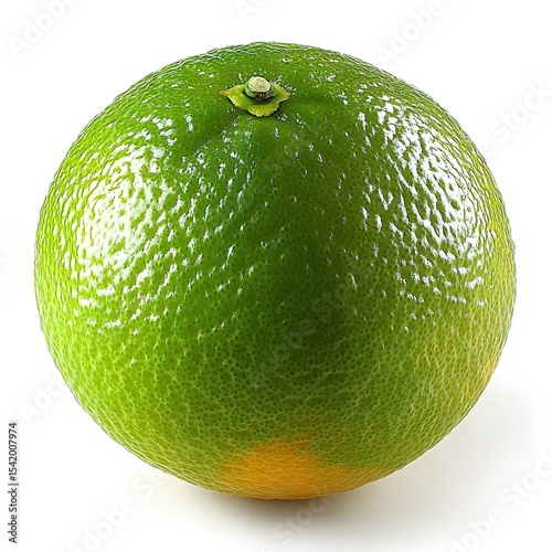 Fresh Green Lime Citrus Fruit Close Up Studio Shot Perfect for Recipes and Food Blogs