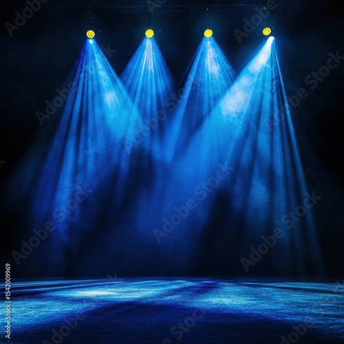 Stage Light Blue Beam Spotlight