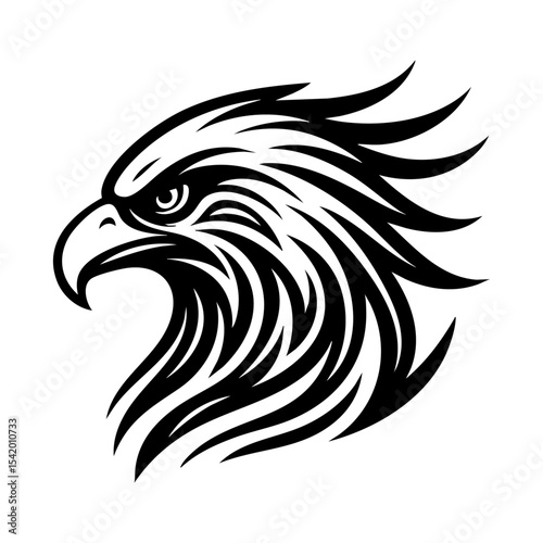 eagle tattoo vector 