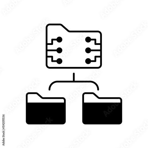 Root Directory Access Fill Icon