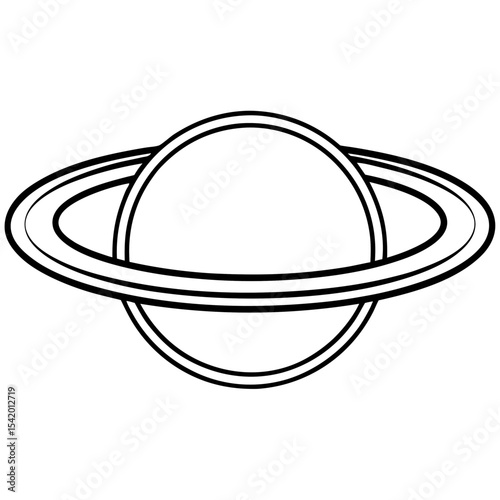 Halo line art vector