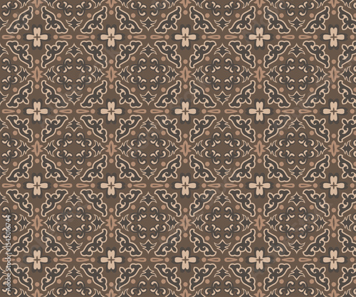 Seamless Geometric Pattern Vector Design with Bold Shapes and Vibrant Colors for Modern Wallpaper and Background Use