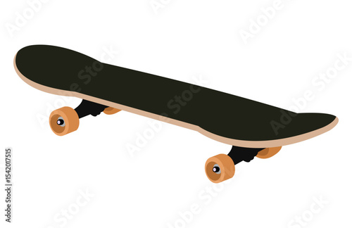 skateboard icon isolated illustration vector design