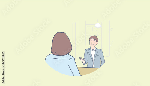 Nursing home, hospital, recuperation, rehabilitation concept happy old woman holding hands with nurse together, doctors in clinic care, help and support patients simple flat vector