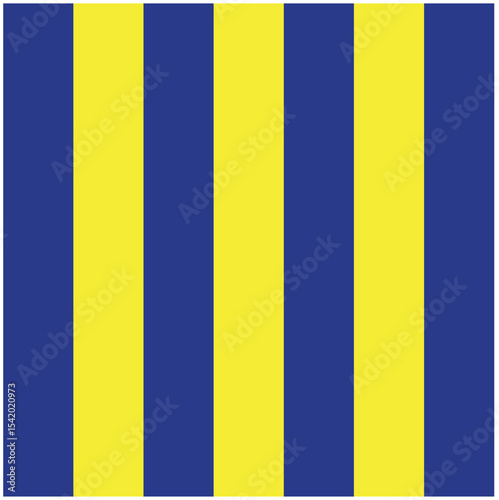 Fenerbahce football club colors. Yellow and blue horizontal stripes flag background.
