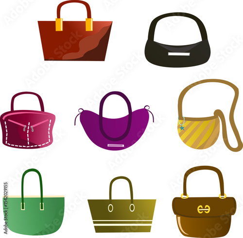Torba – wektorowa ilustracja torby