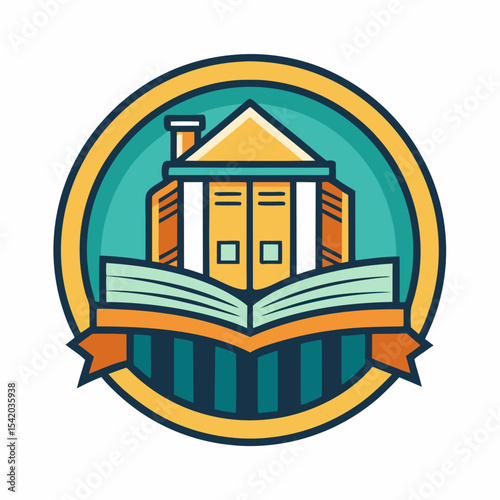 illustration of a house with a roof