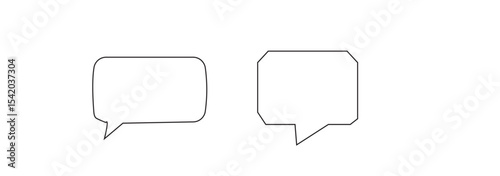Chat icon vector isolated on background. Trendy message symbol. Pixel perfect. illustration EPS 10. - Vector.