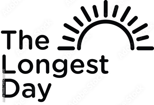 long day icon, summer, solstice, summersolstice, midsummer, meteorologicalsummer, longestday, sunnyday, sun, sunshine, sunlight, heatwave, warmweather, seasonalchange, humanoidicon, humanfigure