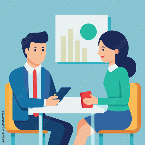 business people working together