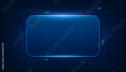 abstract hud ui gui future futuristic screen system virtual design.