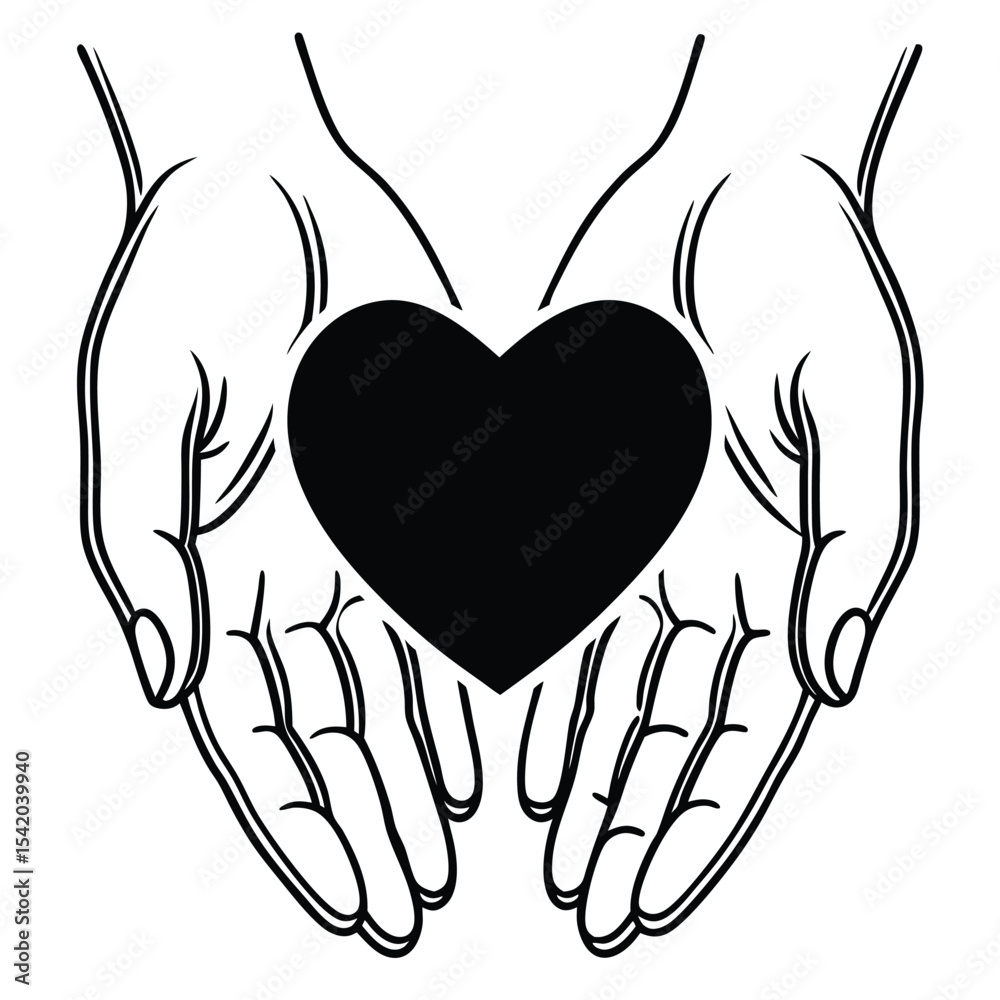 heart in hands heart in hands