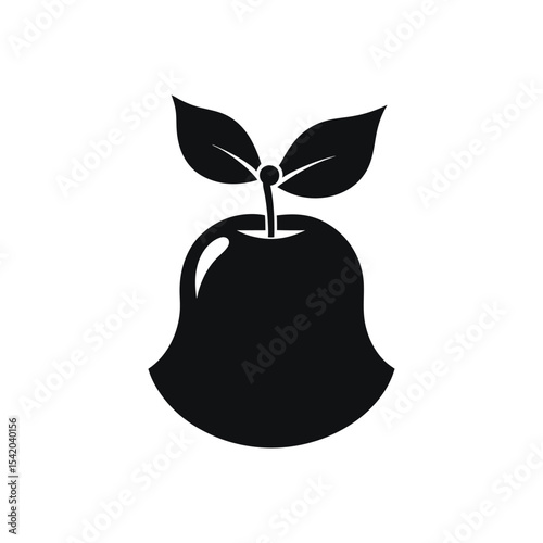 Growing Organic Apple A Simple Illustration of Nature's Bounty