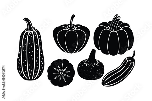 Fresh Vegetable Bundle Vector Design