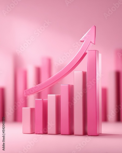 Pink Growth Chart with Upward Trend Arrow Representing Business Success and Financial Growth in a Vibrant and Stylish Setting Free Download Pink Growth Chart with Upward Trend Arrow Representing Business Success and Financial Growth in a Vibrant and Stylish Setting - GFXLoad