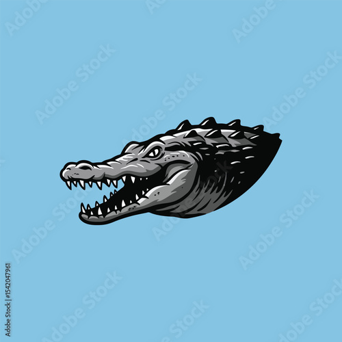 crocodile Head logo