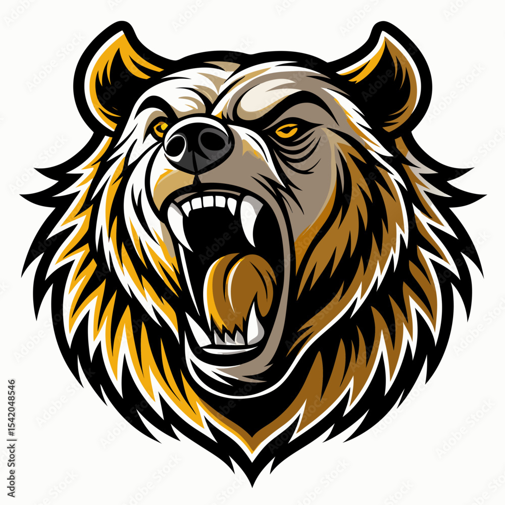 Obraz premium lion head mascot