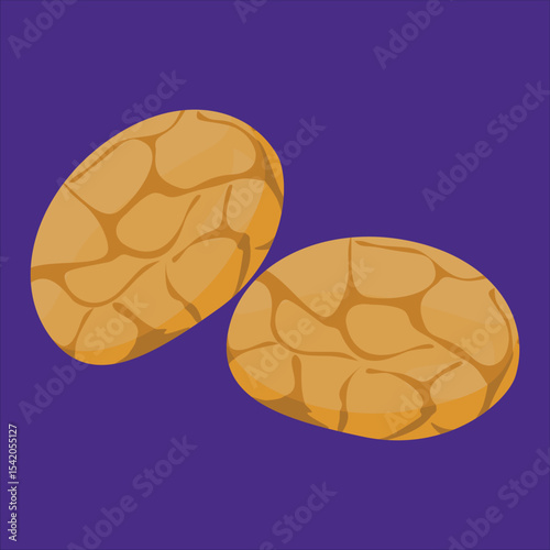 Traditional Italian Amaretti Cookies with Crunchy Texture and Almond Flavor

