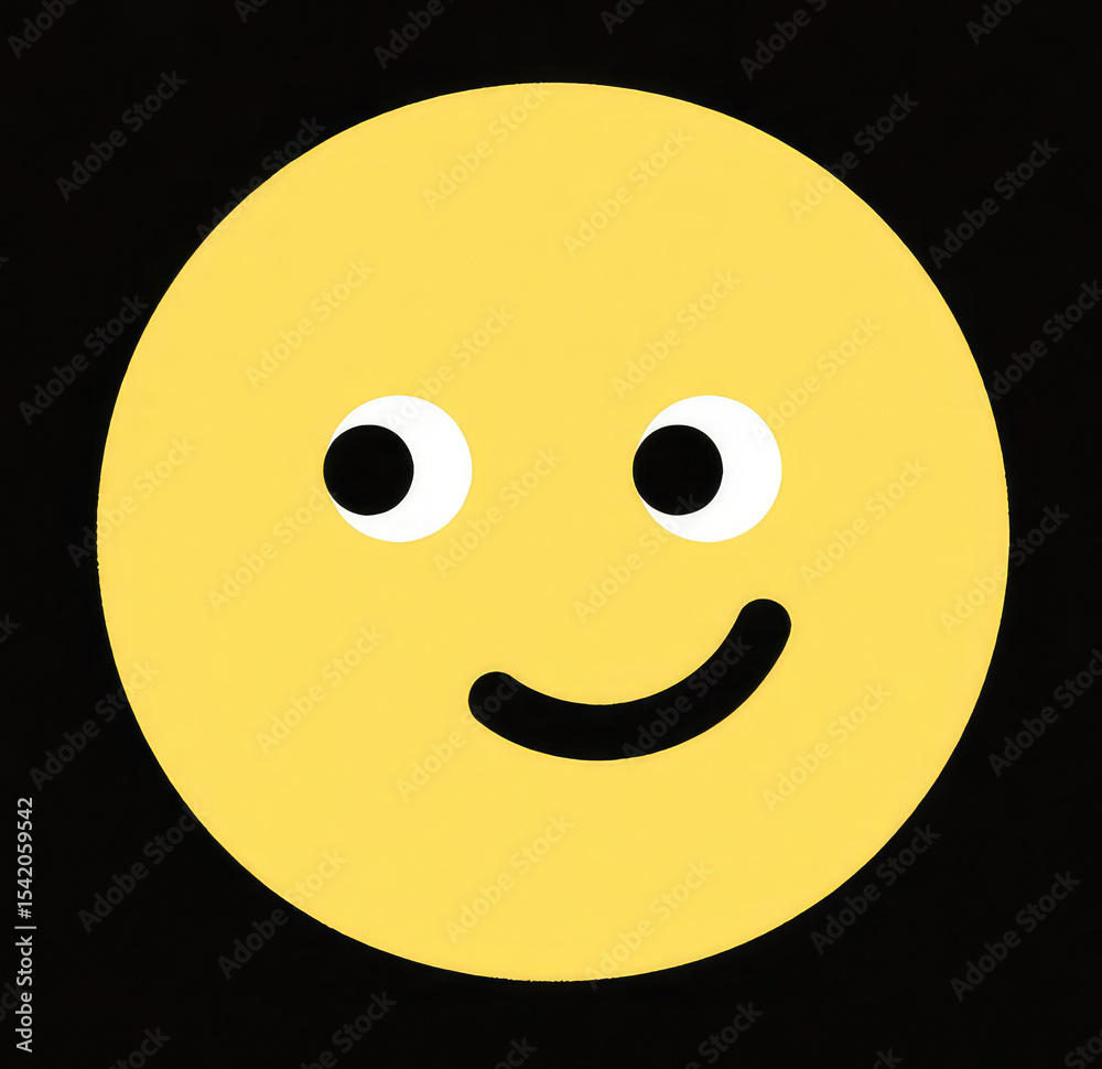 Fototapeta premium Minimal Flat-Style Sticker Icon