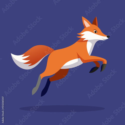 red fox cartoon