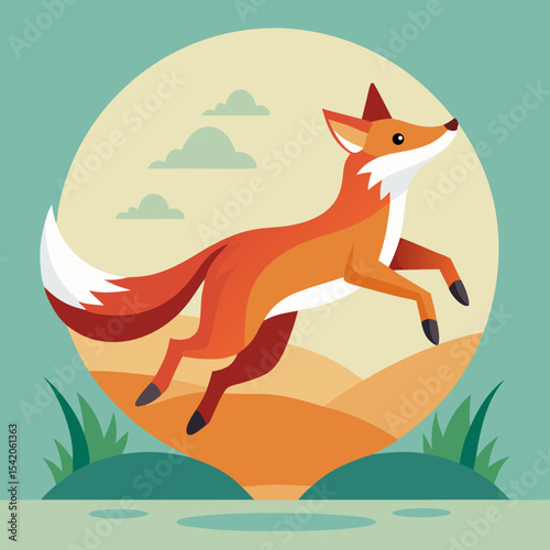 fox in the forest