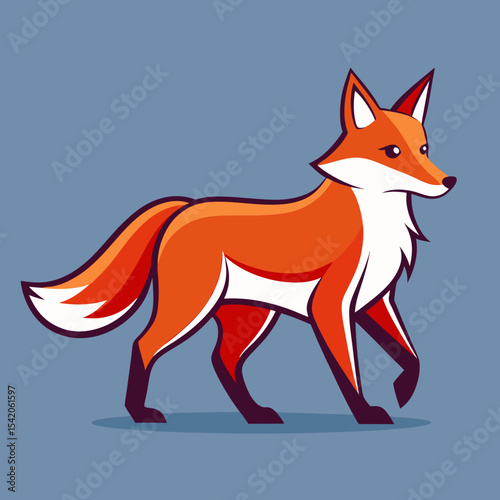 red fox cartoon